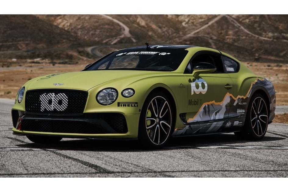 É com este Continental GT que a Bentley vai ‘atacar’ Pikes Peak