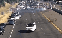 Piões na auto-estrada: sete pessoas detidas nos EUA