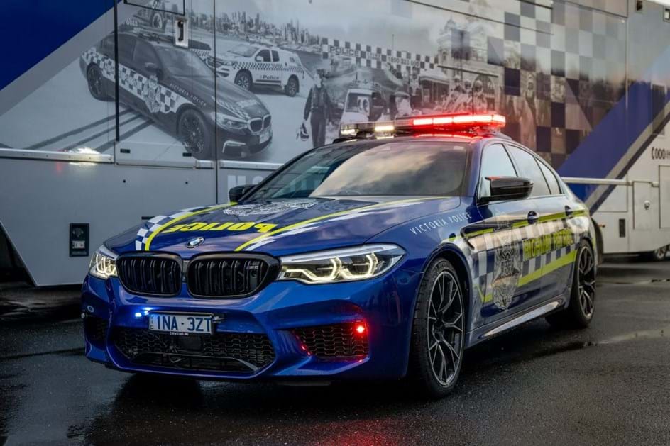BMW M5 Competition com 625 cv ao serviço das autoridades