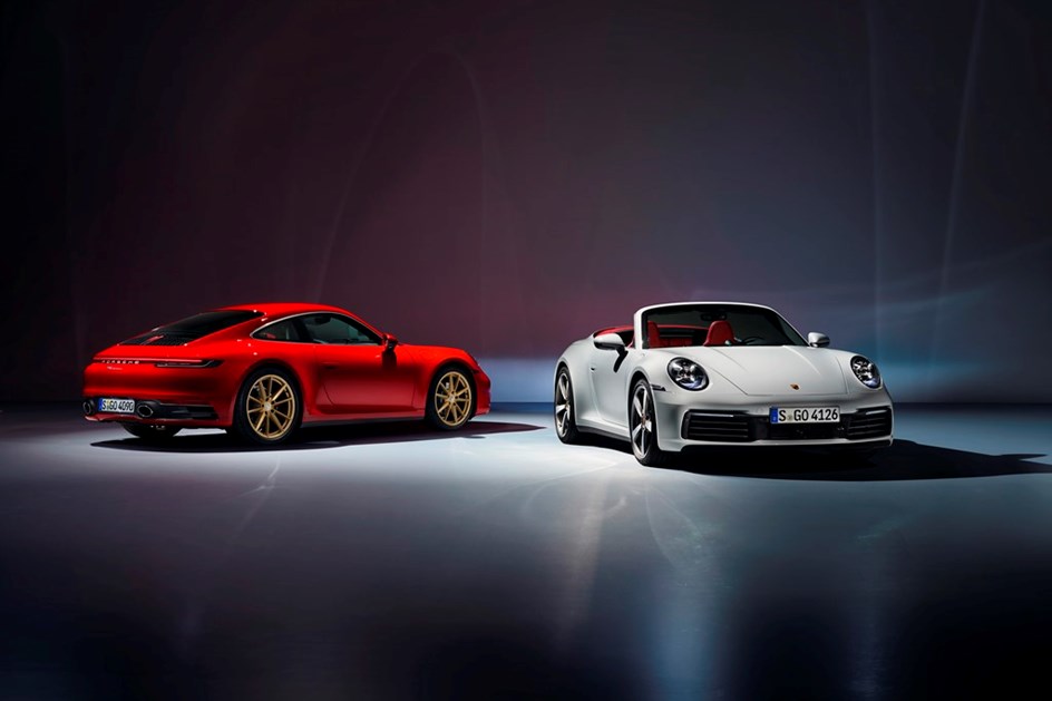 Porsche 911 Carrera Coupé e Cabrio: 385 cv de emoções. Conheça os preços para Portugal!