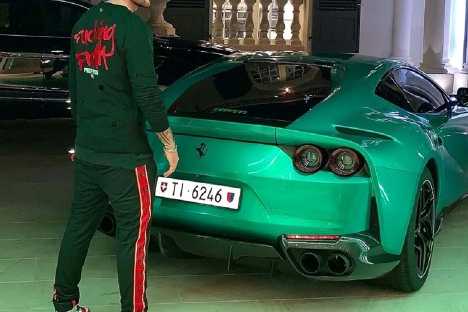 philipp plein ferrari verde