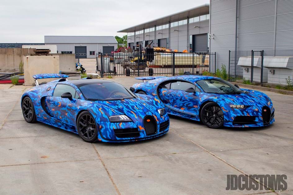 Afrojack tem dupla de Bugattis que vale 5 milhões de euros
