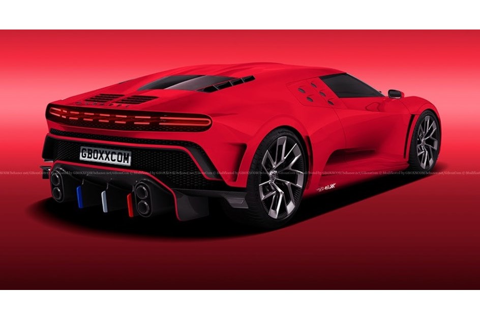 Bugatti Centodieci é agora um 'roadster'