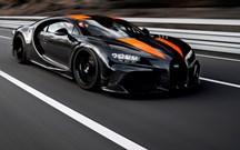 Recorde mundial: Bugatti Chiron roça os 500 km/hora