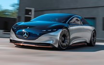 Vision EQS antecipa berlina de luxo eléctrica da Mercedes