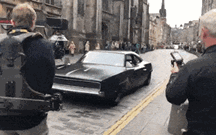 Vin Diesel em Edimburgo a filmar 'Velocidade Furiosa 9'
