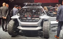 Audi AI:TRAIL quattro para saltar na Lua ou em Marte