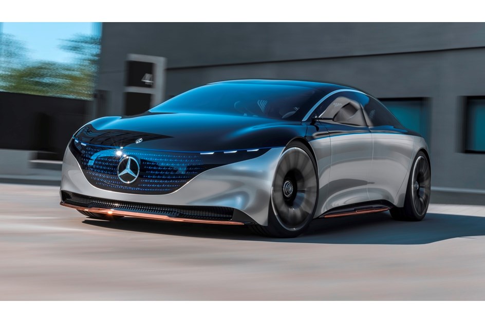 Vision EQS antecipa berlina de luxo eléctrica da Mercedes