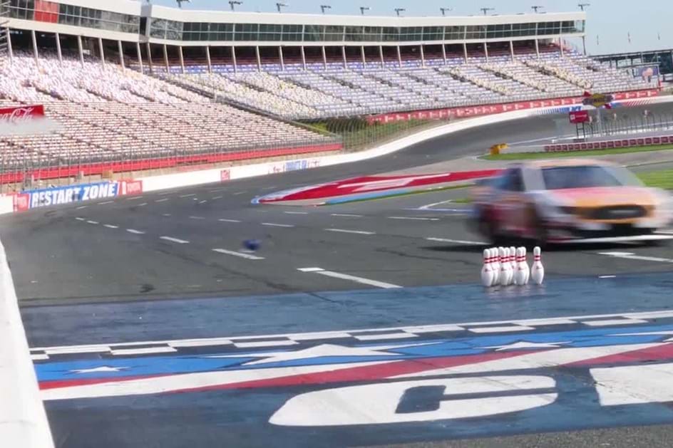 Ford Mustang e Bowling: veja o ‘strike’ mais rápido do mundo!