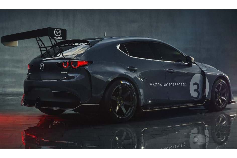 Mazda3 TCR virou “monstro” para corridas de turismos com 350 cv