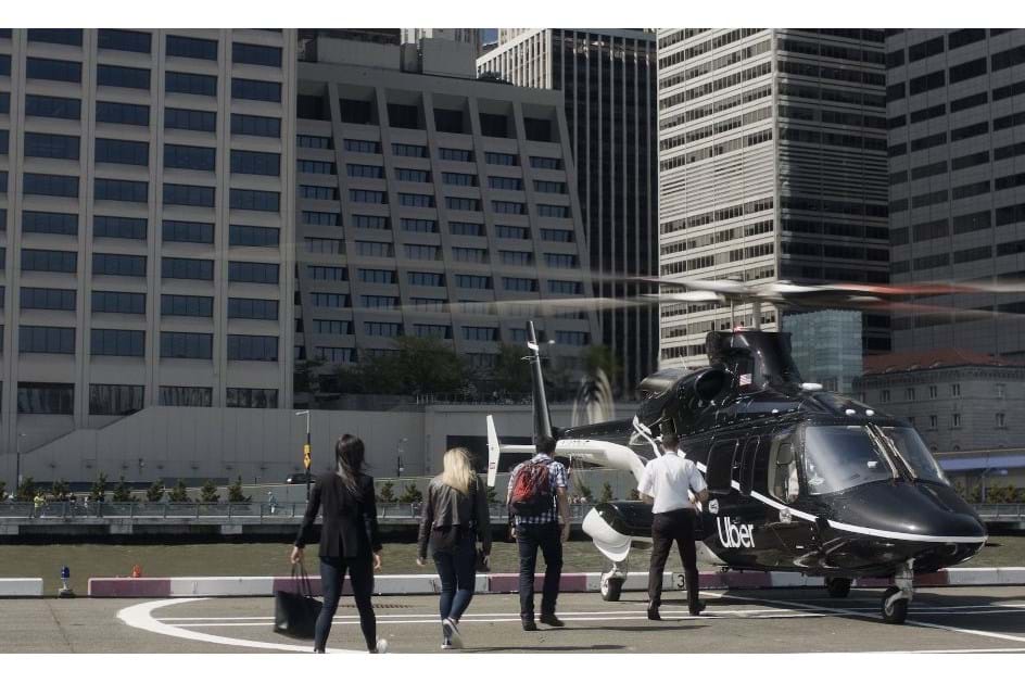 Uber lança serviço de helicópteros em Nova Iorque