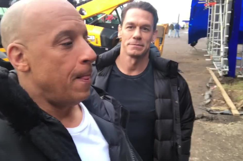 Vin Diesel e John Cena às voltas com 'Velocidade Furiosa 9' - Vídeos -  Aquela Máquina