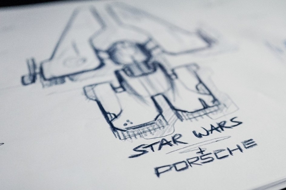 Porsche cria nave espacial para Star Wars