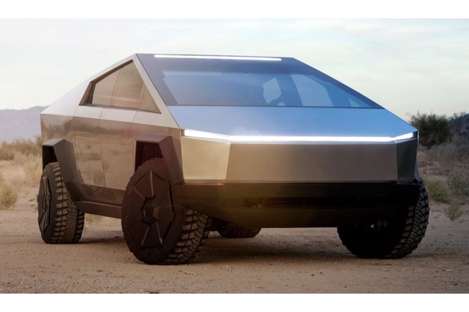 Nova Tesla Cybertruck parece obra de ficção científica
