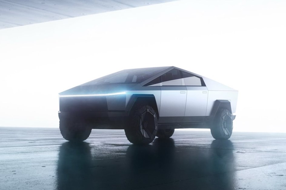 Nova Tesla Cybertruck parece obra de ficção científica
