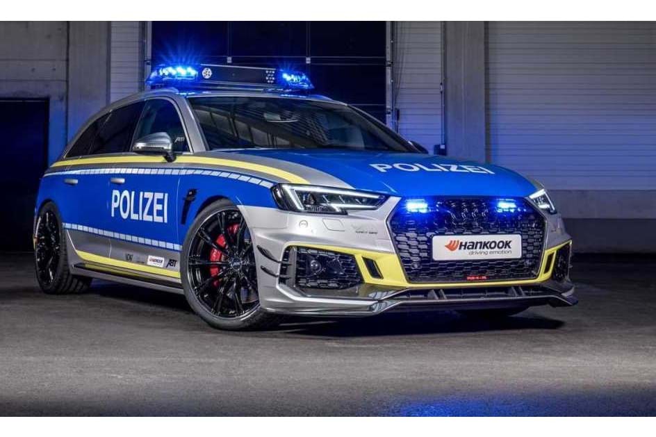 ABT criou Audi RS4 Avant com 530 cv para a Polícia alemã