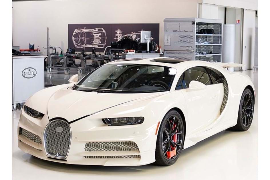 Este Bugatti Chiron é único e foi criado pela… Hermès. Que luxo!