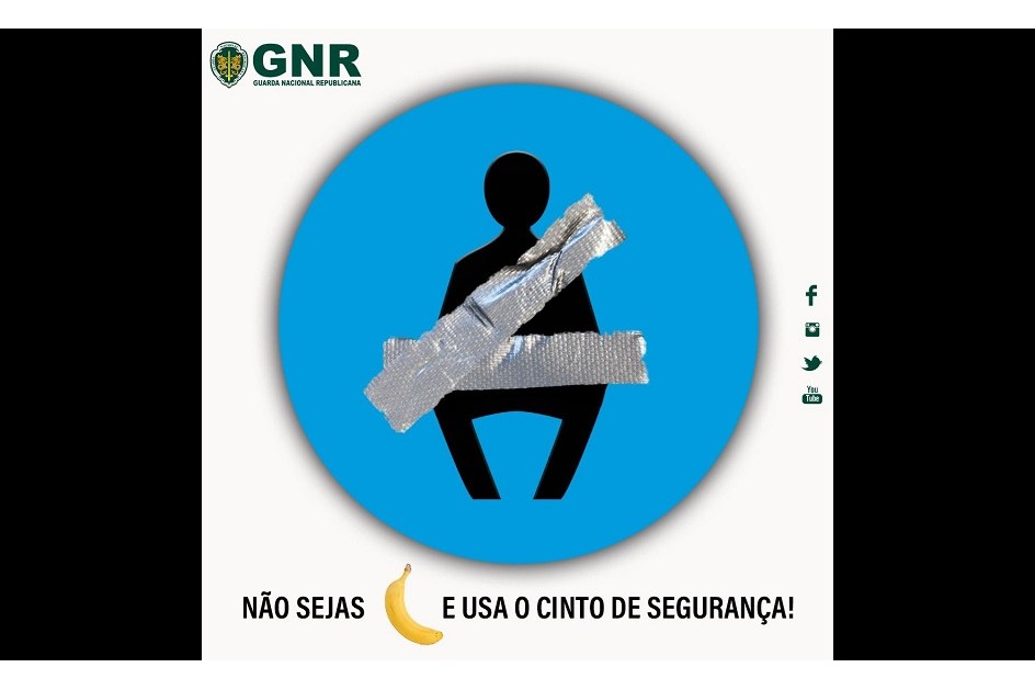 Não seja “banana”, alerta a GNR