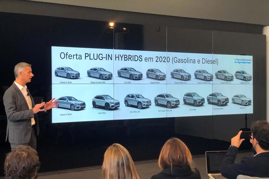 30% dos Mercedes vendidos em Portugal em 2020 serão electrificados