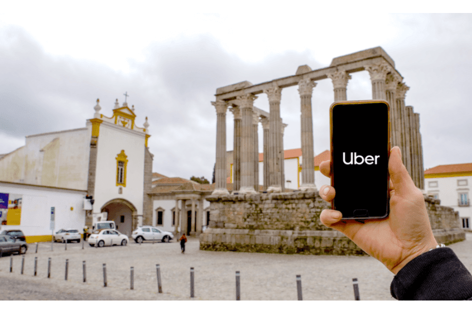 A partir de hoje pode pedir Uber em Évora 