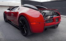 Nem imagina o barulho que este Bugatti Veyron com escape modificado faz