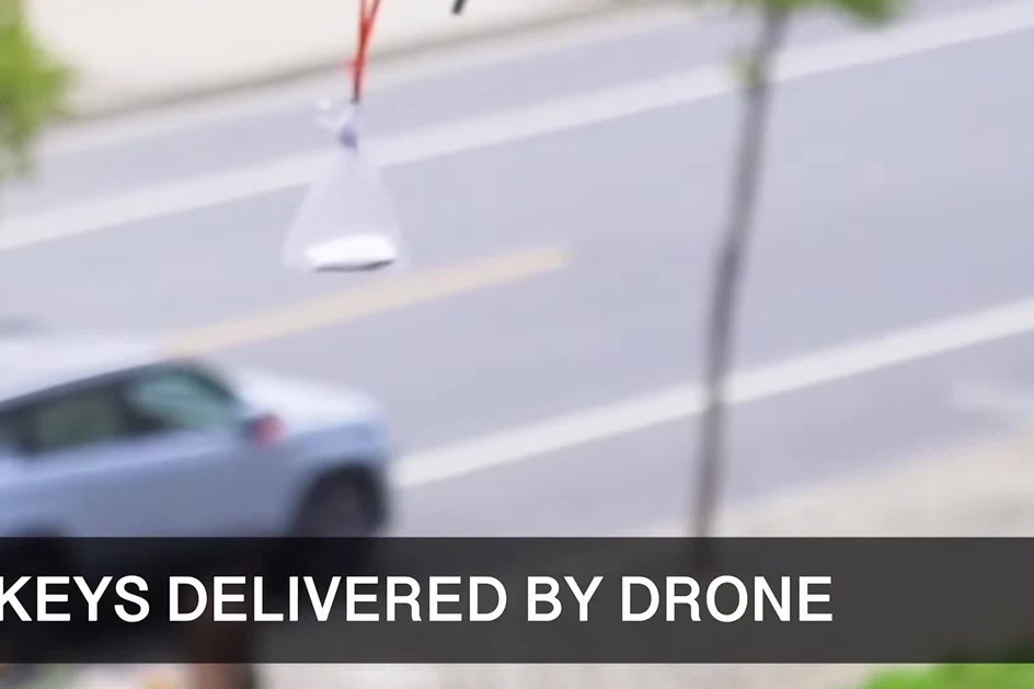 Geely usa drones para entregar carros livres de Covid-19