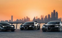 Bugatti reúne “Santíssima Trindade” no Dubai