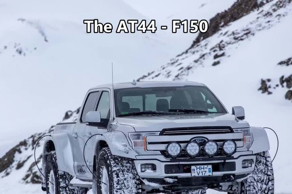 Arctic Truck transformou Ford F-150 em “monstro” para o Ártico