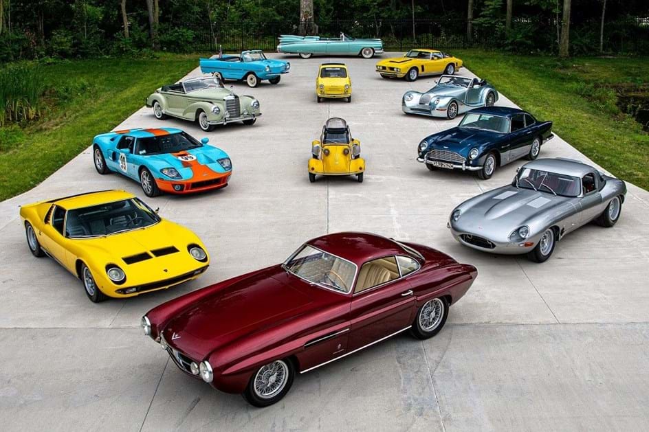 Carros de sonho: Elkhart Collection com 240 automóveis vai a leilão