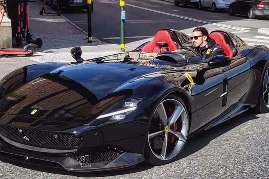 Ibrahimovic é dono de três Ferrari que valem mais de 6 milhões de euros