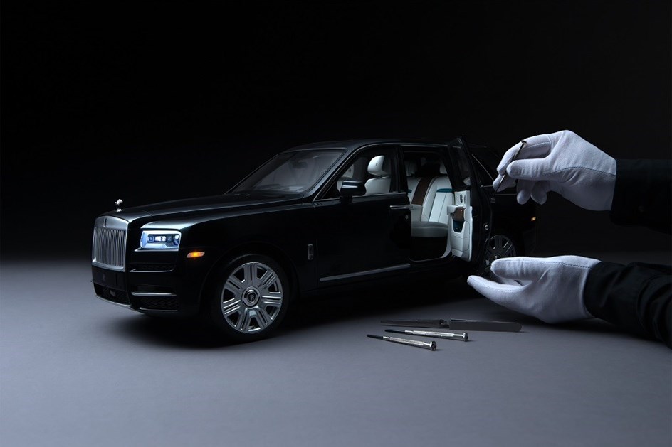 Rolls-Royce Cullinan: perfeito até nas miniaturas