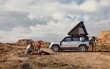 Land Rover e Autohome criam tenda de tejadilho à medida para o novo Defender