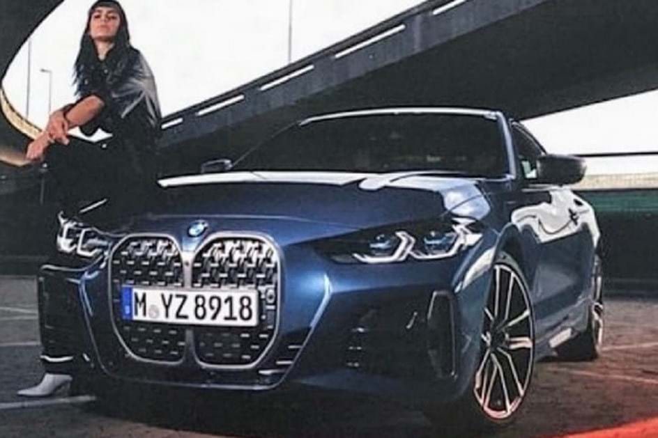 BMW Série 4 Coupé já anda nas redes sociais