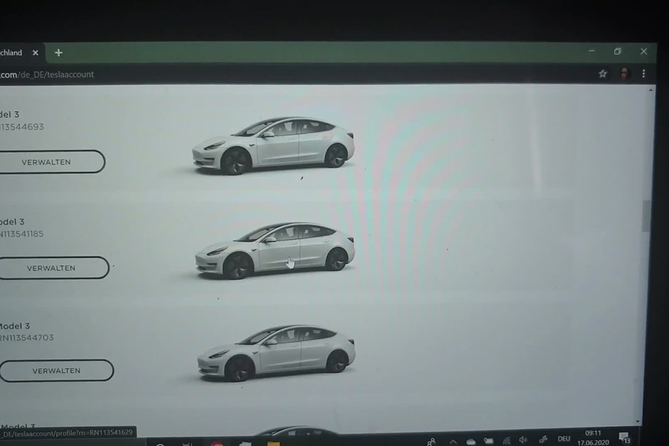 Anedótico: família alemã compra 27 Tesla Model 3 quando só queria um!