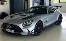 Mercedes-AMG GT R Black Series de 720 cv já foi apanhado sem camuflagem