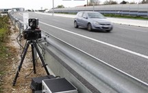 Radares vão registar velocidade média em estradas nacionais 