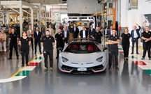 Lamborghini celebra 10 mil Aventador