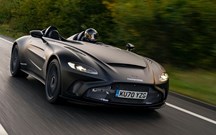 Aston Martin V12 Speedster já rola em estrada aberta