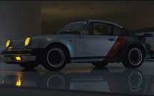 Porsche 911 Turbo acelera em Cyberpunk 2077