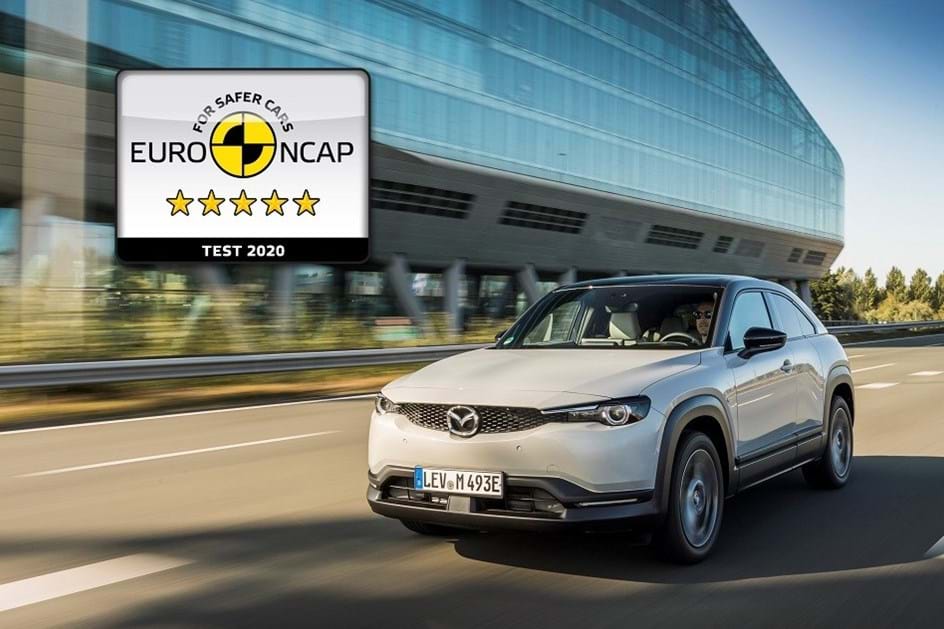 Euro NCAP dá cinco estrelas ao Mazda MX-30