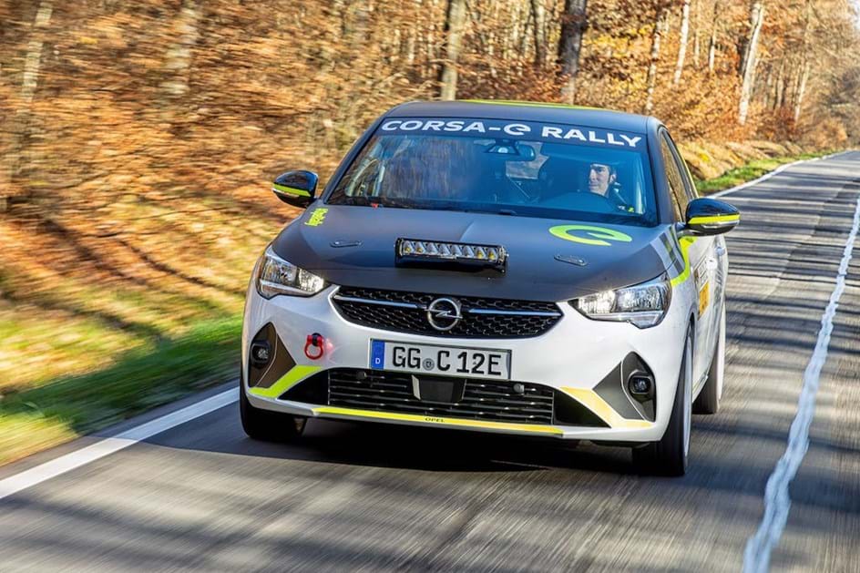 Opel Corsa eléctrico para os ralis já está pronto a competir