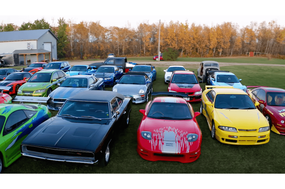 Conheça a maior colecção de carros do Velocidade Furiosa do Mundo -  Actualidade - Aquela Máquina