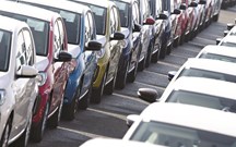 Vendas automóveis caem 23% em Novembro. Queda no ano ascende a 35%