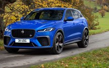 Jaguar renova F-Pace SVR e dá-lhe ainda mais velocidade