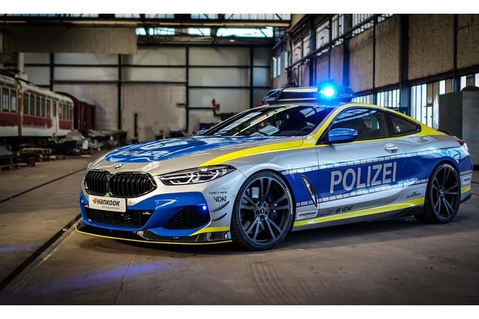 BMW M850i da AC Schnitzer: será este o melhor carro da polícia alemã?