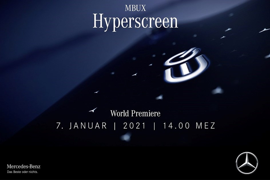 MBUX Hyperscreen: inteligência artifical no novo Mercedes EQS