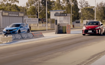 Toyota GR Yaris contra Honda Civic Type R: quem ganha numa “drag race”?