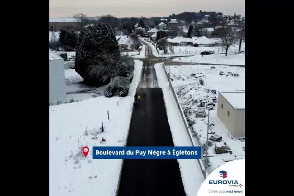Power Road: há uma estrada em França que derrete neve e gelo