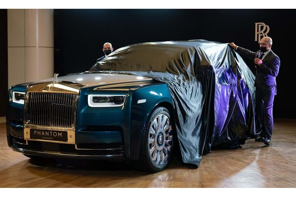 Opulência iridescente: a nova obra de arte do Rolls-Royce Phantom