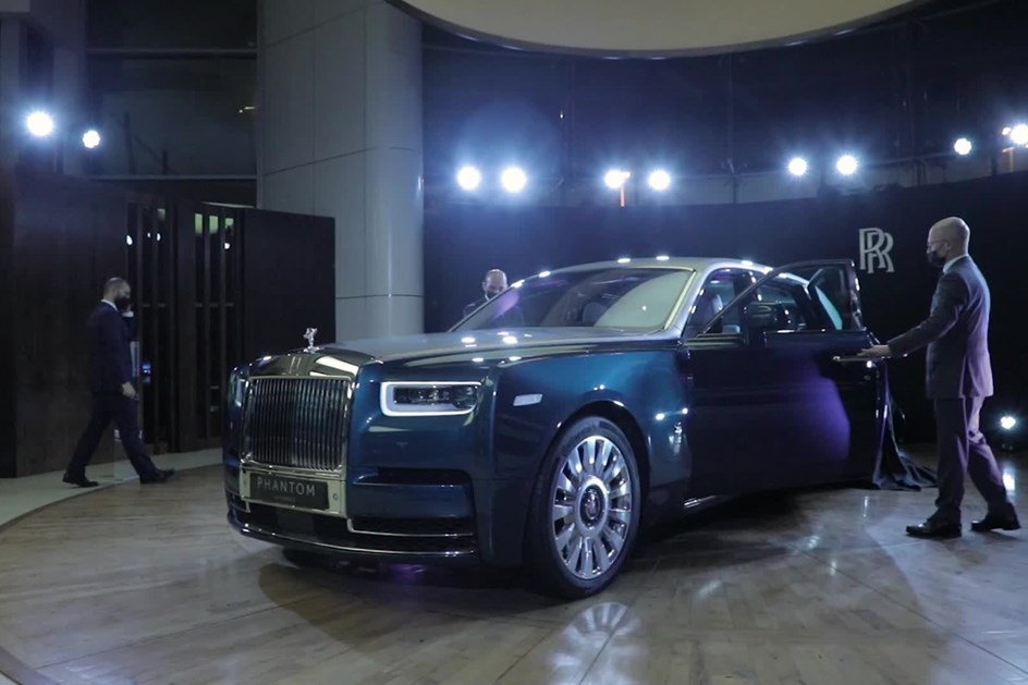 Opulência iridescente: a nova obra de arte do Rolls-Royce Phantom